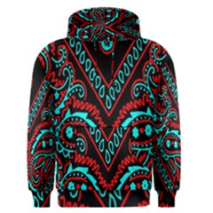 Blue And Red Bandana Men s Pullover Hoodie