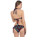 Blue And Red Bandana Tie It Up Bikini Set View2