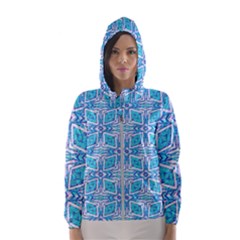 Geometric Doodle 1 Hooded Windbreaker (women) by dressshop