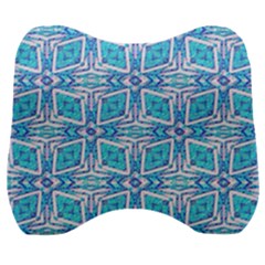 Geometric Doodle 1 Velour Head Support Cushion by dressshop