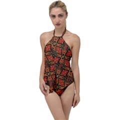 Geometric Doodle 2 Go With The Flow One Piece Swimsuit