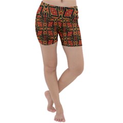 Geometric Doodle 2 Lightweight Velour Yoga Shorts