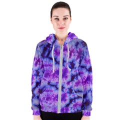 Tie Dye 1 Women s Zipper Hoodie by dressshop