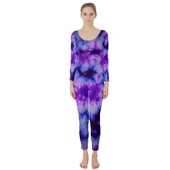 Tie Dye 1 Long Sleeve Catsuit by dressshop