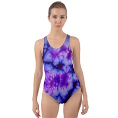 Tie Dye 1 Cut-out Back One Piece Swimsuit by dressshop