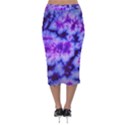 Tie Dye 1 Velvet Midi Pencil Skirt View2