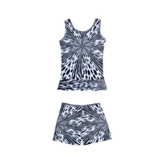 Animal Print 1 Kid s Boyleg Swimsuit