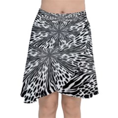 Animal Print 1 Chiffon Wrap Front Skirt by dressshop