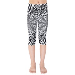 Animal Print 1 Kids  Capri Leggings  by dressshop