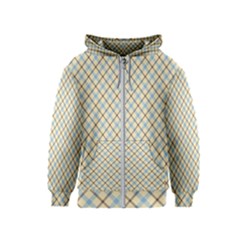 Plaid 2 Kids  Zipper Hoodie by dressshop