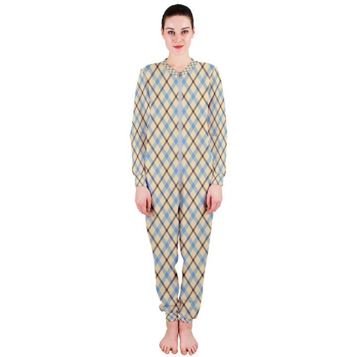 Plaid 2 OnePiece Jumpsuit (Ladies) 