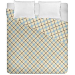 Plaid 2 Duvet Cover Double Side (california King Size) by dressshop