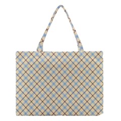 Plaid 2 Medium Tote Bag by dressshop