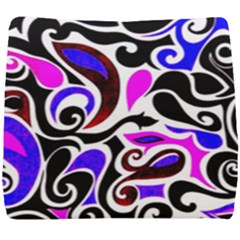 Retro Swirl Abstract Seat Cushion by dressshop