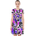 Retro Swirl Abstract Adorable in Chiffon Dress View1