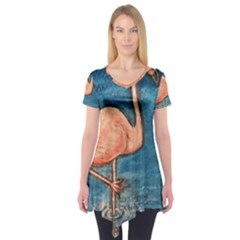 Img 5173 Short Sleeve Tunic  by ArtByAng