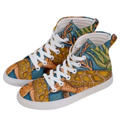 Turty- All Men s Hi-top Skate Sneakers by ArtByAng