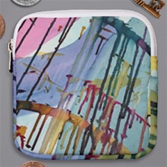 Chaos In Colour  Mini Square Pouch