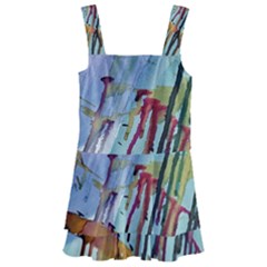 Chaos In Colour  Kids  Layered Skirt Swimsuit by ArtByAng