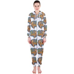 Tommyturt Hooded Jumpsuit (ladies)  by ArtByAng