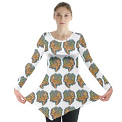 Tommyturt Long Sleeve Tunic  by ArtByAng