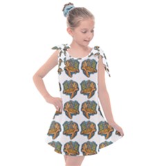 Tommyturt Kids  Tie Up Tunic Dress by ArtByAng