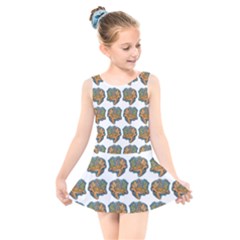 Tommyturt Kids  Skater Dress Swimsuit