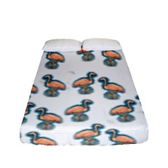 Flaming Gogo Fitted Sheet (full/ Double Size) by ArtByAng