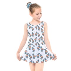 Flaming Gogo Kids  Skater Dress Swimsuit