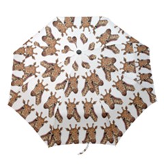 Giraffe Folding Umbrellas by ArtByAng