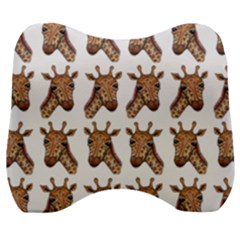 Giraffe Velour Head Support Cushion by ArtByAng