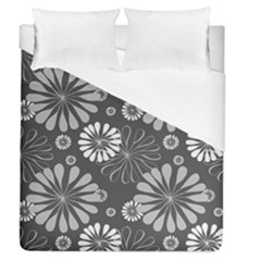 Floral Pattern Duvet Cover (queen Size) by Hansue