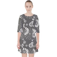 Floral Pattern Pocket Dress