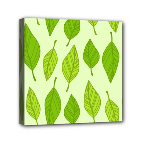 Autumn Pattern Mini Canvas 6  X 6  (stretched) by Hansue