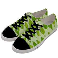 Autumn Pattern Men s Low Top Canvas Sneakers by Hansue