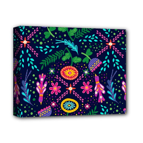 Colorful Pattern Deluxe Canvas 14  X 11  (stretched) by Hansue