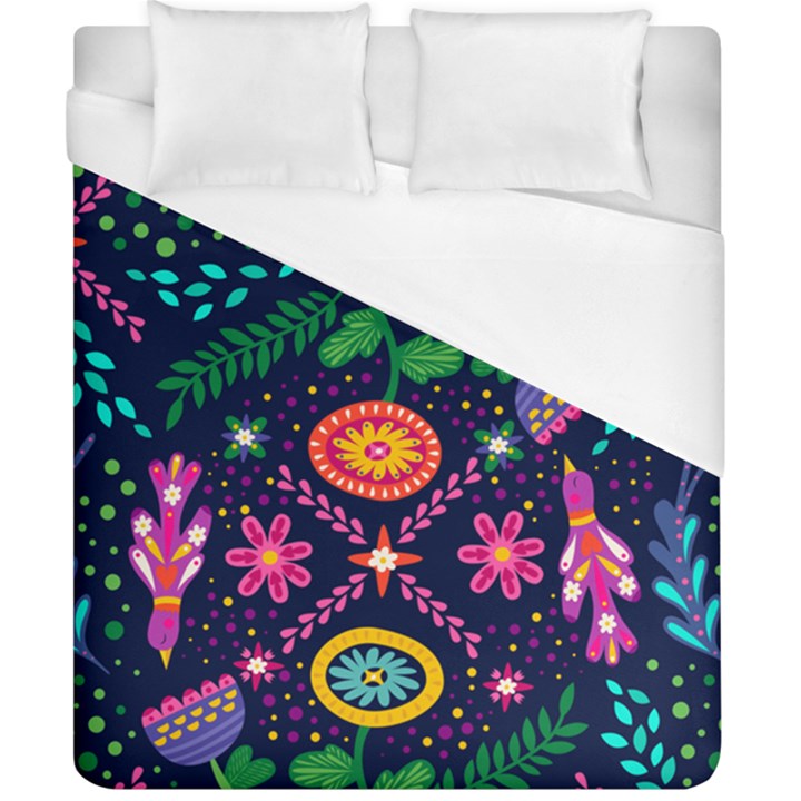 Colorful Pattern Duvet Cover (California King Size)