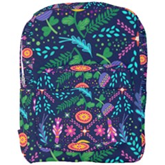 Colorful Pattern Full Print Backpack by Hansue