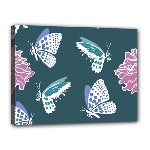 Butterfly  Canvas 16  X 12  (stretched) by Hansue