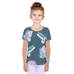 Butterfly  Kids  One Piece Tee