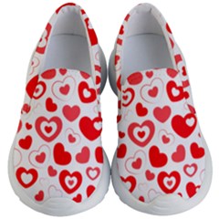 Hearts Kid s Lightweight Slip Ons by Hansue