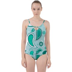 Seamless Cut Out Top Tankini Set by Hansue