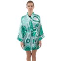 Seamless Long Sleeve Kimono Robe View1