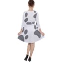 Pets footPrints Ruffle Dress View2