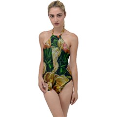 Early Summer Flowers Go With The Flow One Piece Swimsuit by bloomingvinedesign