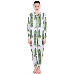 Prickle Plants2 Onepiece Jumpsuit (ladies)  by ArtByAng