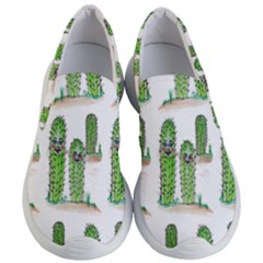 Prickle Plants2 Women s Lightweight Slip Ons by ArtByAng