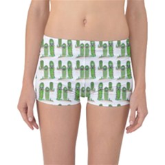 Prickle Plants Reversible Boyleg Bikini Bottoms by ArtByAng