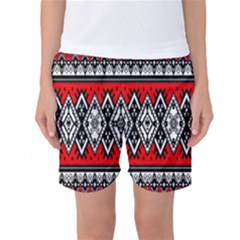 Decoration Pattern Style Retro Women s Basketball Shorts by Nexatart