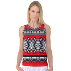 Decoration Pattern Style Retro Women s Basketball Tank Top by Nexatart